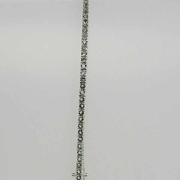 BRACCIALE TENNIS ARGENTO 925°°° CON ZIRCONI