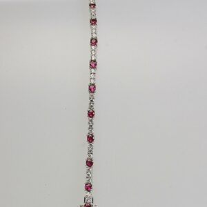 BRACCIALE TENNIS IN ARGENTO 925°°° CON ZIRCONI