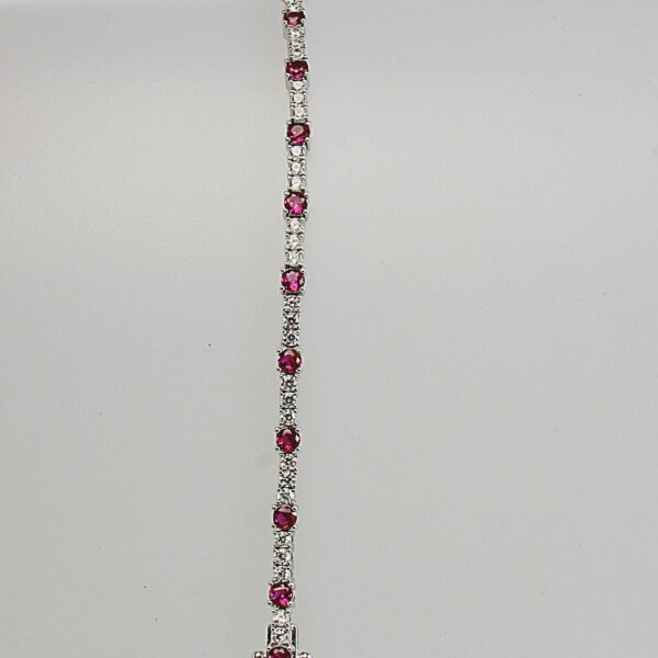 BRACCIALE TENNIS IN ARGENTO 925°°° CON ZIRCONI