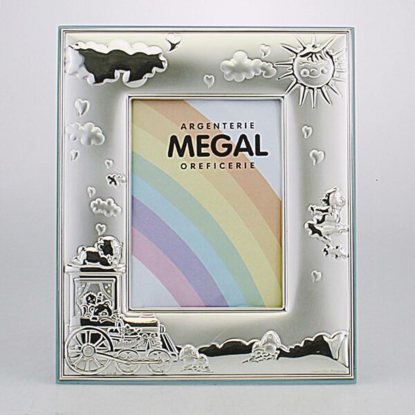 BIMBO CORNICE 9X13 IN ARGENTO BILAMINATO