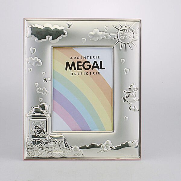 BIMBO CORNICE 9X13 IN ARGENTO BILAMINATO
