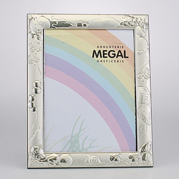 BIMBO CORNICE 15X20 IN ARGENTO BILAMINATO