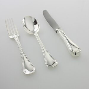 POSATINE BIMBO INGLESE IN ARGENTO 800°°