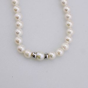 COLLANA IN ORO CON PERLE AKOYA