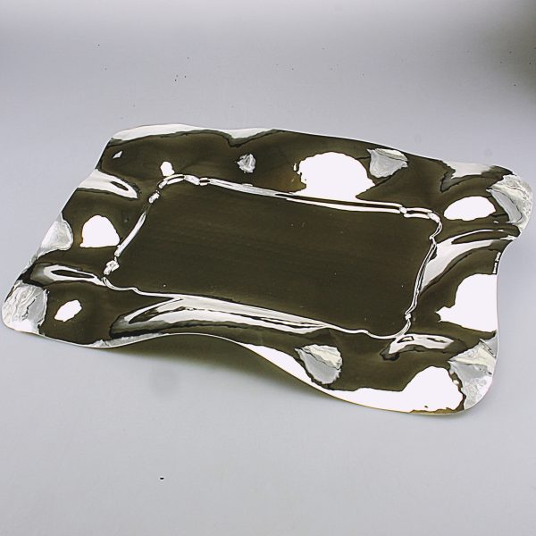 CENTRO IN SILVER PLATED 35X27
