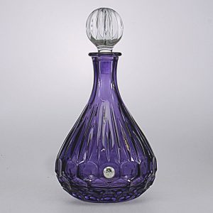 BOTTIGLIA IN CRISTALLO CM 28