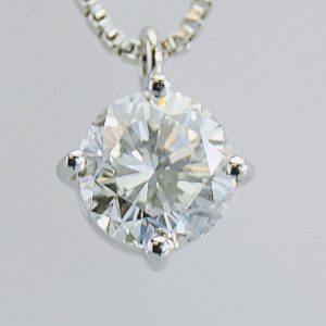 COLLANA PUNTO LUCE IN ORO E DIAMANTI