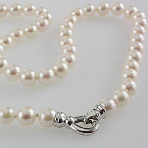 COLLANA IN ORO CON PERLE JAPAN