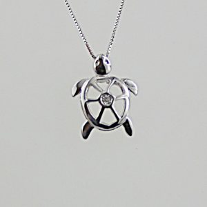 COLLANA TARTARUGA IN ORO E DIAMANTI