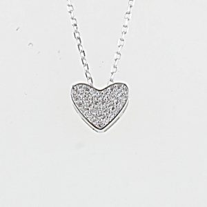 COLLANA IN ARGENTO 925°°° CUORE